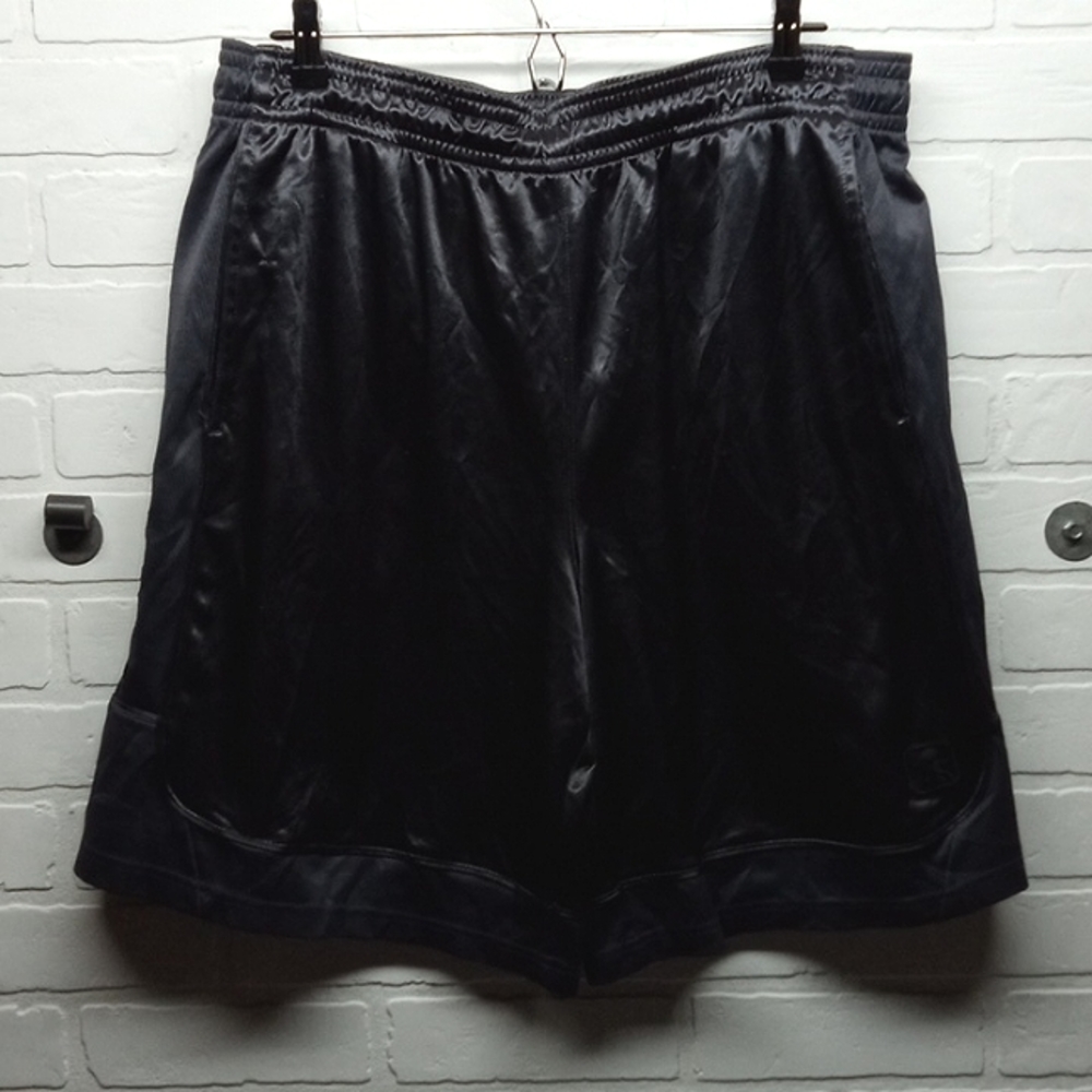 Dark grey And1 drawstring shorts